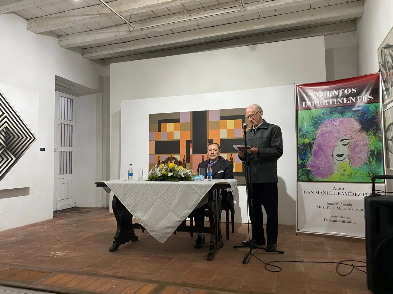 Presentación de Cuentos impertinentes en el Museo de Arte Moderno Ramírez Villamizar